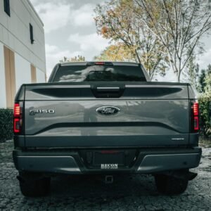 Ford F150 15-17 Tail Lights LED in Dark Red Smoked - Image 5
