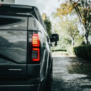 Ford F150 15-17 Tail Lights LED in Dark Red Smoked - Image 7