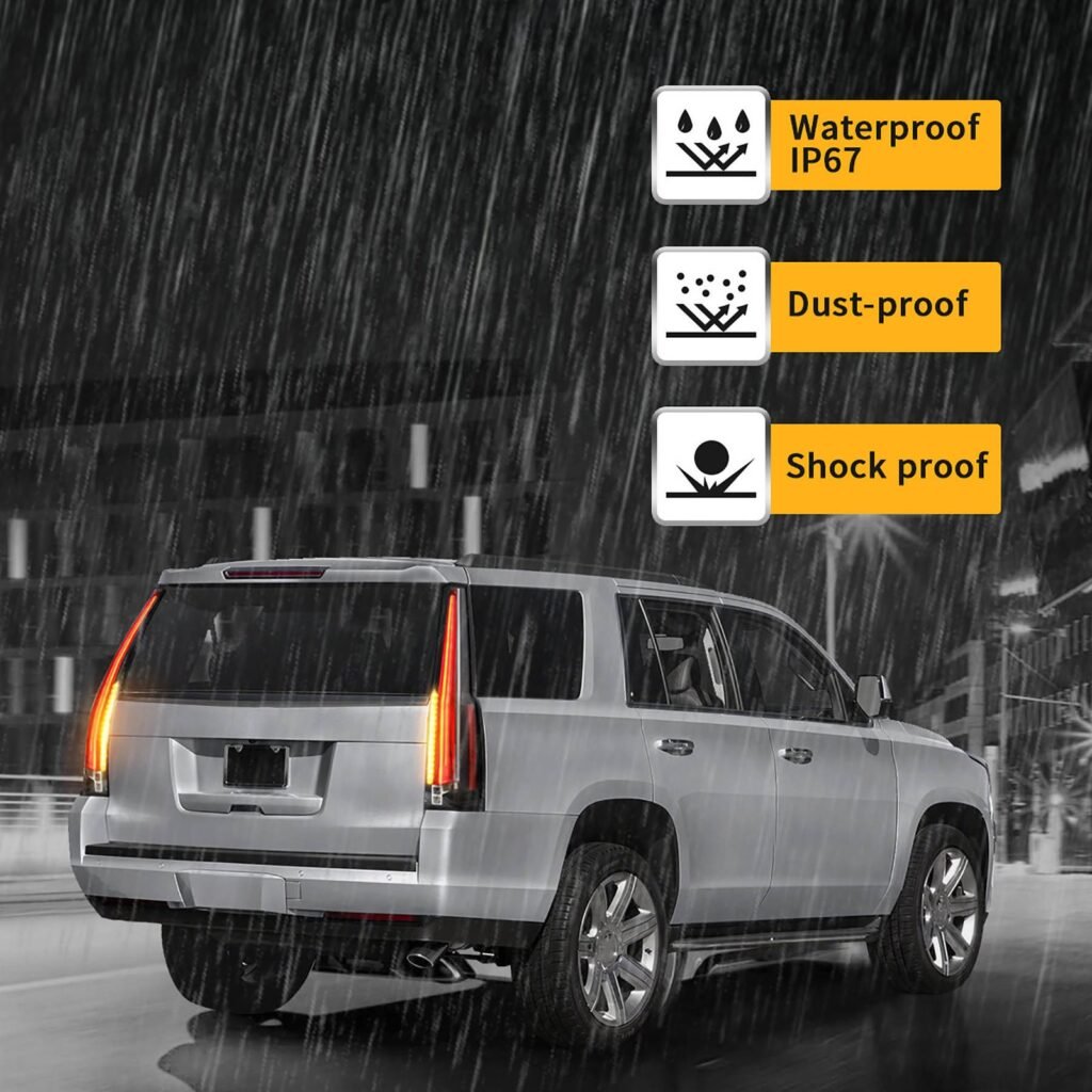 15-20 GMC Yukon 4th Gen (K2UG) Vland LED Tail Lights with Sequential Turn Signal ( OPEN BOX )