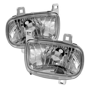 Mazda RX-7 93-97 Crystal Headlights - Chrome - Image 1