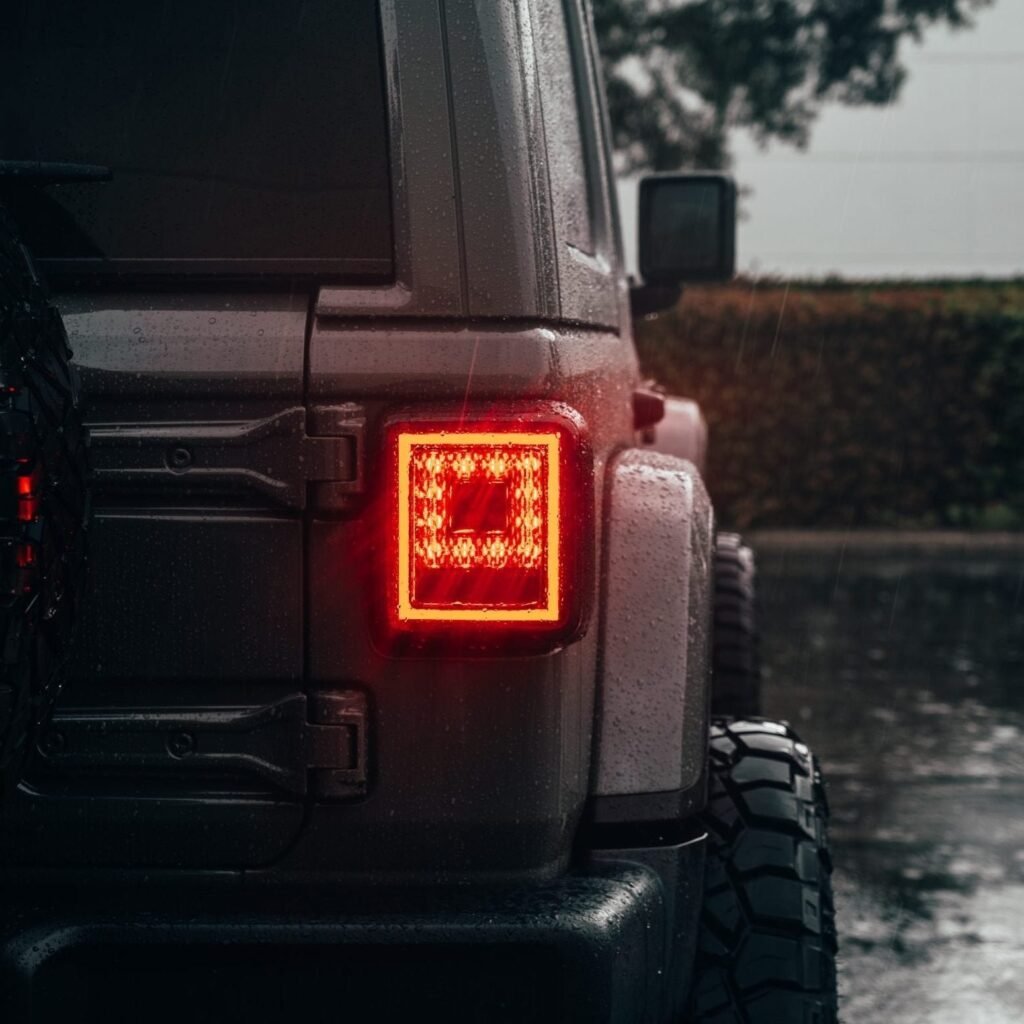 Jeep JL Wrangler 18-21 Tail Lights OLED Smoked
