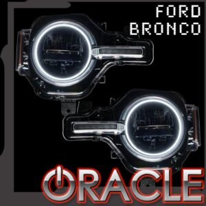 Oracle Lighting 2021-2022 Ford Bronco Led Headlight Halo Kit - Base Headlights - Image 1