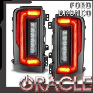 Oracle Lighting Flush Style (Lensless) Led Tail Lights for 2021-2022 Ford Bronco - Image 1