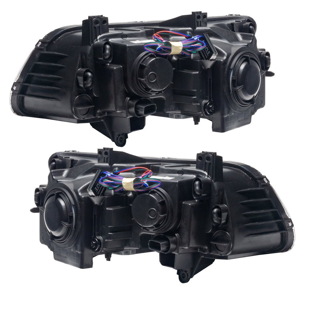 2011-2014 Chrysler 300c Non Hid Pre-assembled SMD Halo Headlights - Black Housing