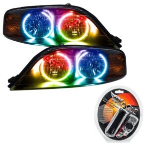 Oracle Lighting 2000-2002 Lincoln Ls Pre-assembled SMD Halo Headlights - Image 8