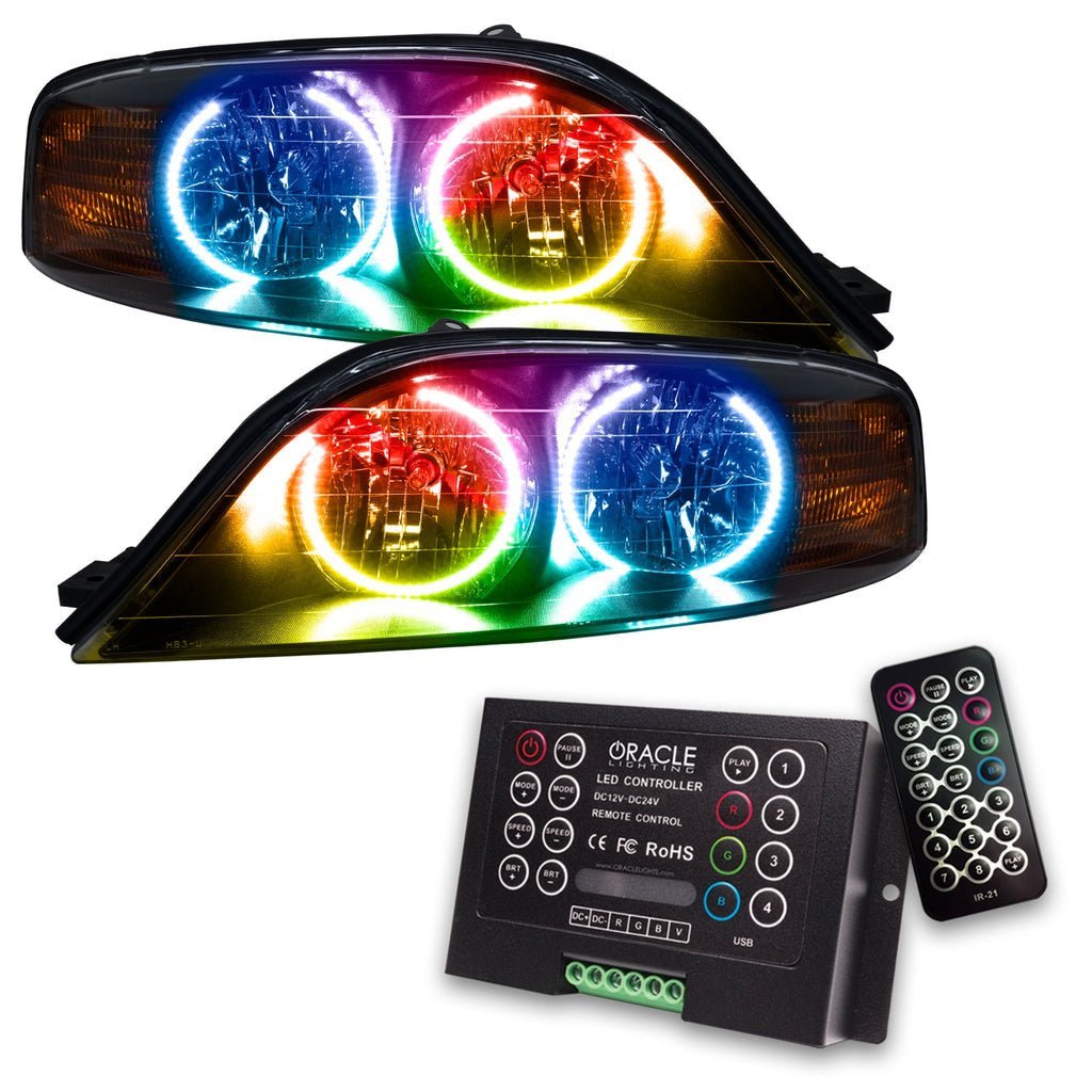 Oracle Lighting 2000-2002 Lincoln Ls Pre-assembled SMD Halo Headlights