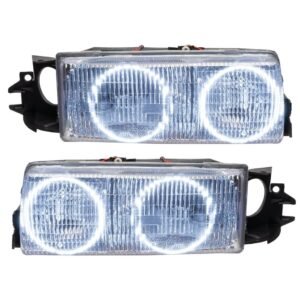 Oracle Lighting 1991-1996 Chevrolet Caprice Pre-assembled SMD Halo Headlights - Image 6