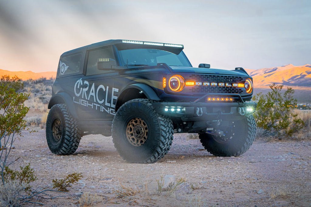 Oracle Lighting Oculus Bi-led Projector Headlights for 2021+ Ford Bronco