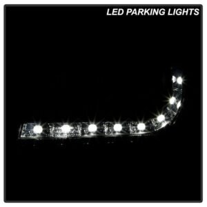 Audi A3 06-08 Projector Headlights Halogen Model Only - Black - Image 11