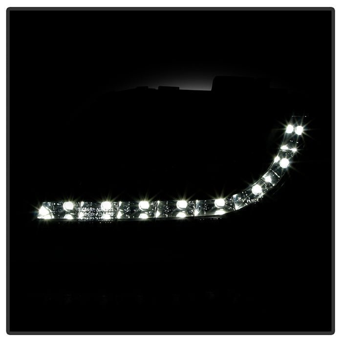 Audi A3 06-08 Projector Headlights Halogen Model Only - Black