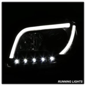 Audi A4 06-08 Projector Headlights Halogen Model Only -Black - Image 9
