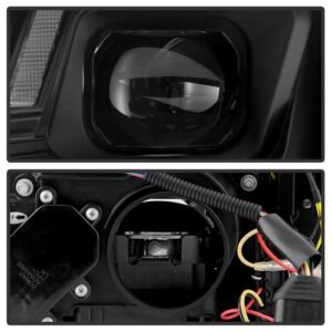 Audi A4 13-16 / S4 13-16 LED Modul Equipped Headlights - Black - Image 3
