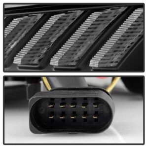 Audi A4 13-16 / S4 13-16 LED Modul Equipped Headlights - Black - Image 4