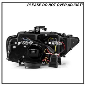 Audi A4 13-16 / S4 13-16 LED Modul Equipped Headlights - Black - Image 7