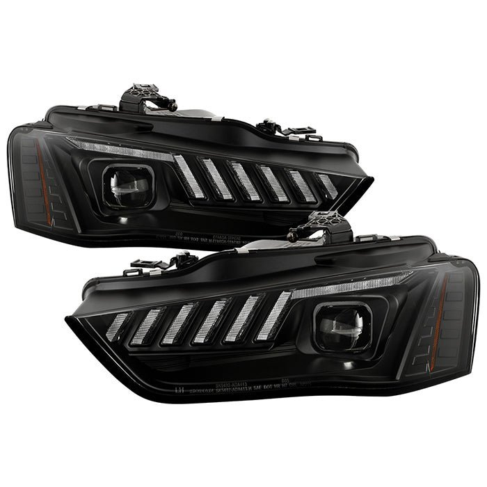 Chevy Silverado 1500 07-13 2500hd/3500hd 07-14 Gmc Sierra 3500hd Dually Models 07-14 Led Tail Lights -Black