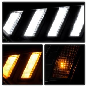 Chevy Silverado 1500 07-13 2500hd/3500hd 07-14 Gmc Sierra 3500hd Dually Models 07-14 Led Tail Lights -Black - Image 10