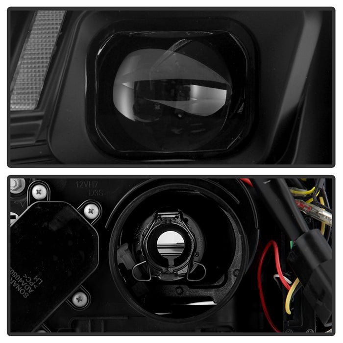 Chevy Silverado 1500 07-13 2500hd/3500hd 07-14 Gmc Sierra 3500hd Dually Models 07-14 Led Tail Lights -Black