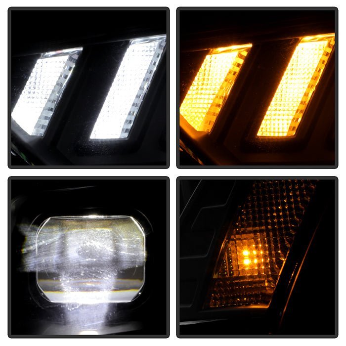 Audi A4 13-16/S4 13-16 Led Module Headlights - Black