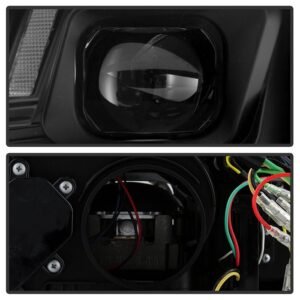 Audi A4 13-16/S4 13-16 Led Module Headlights - Black - Image 3