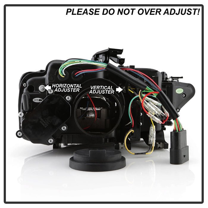 Audi A4 13-16/S4 13-16 Led Module Headlights - Black