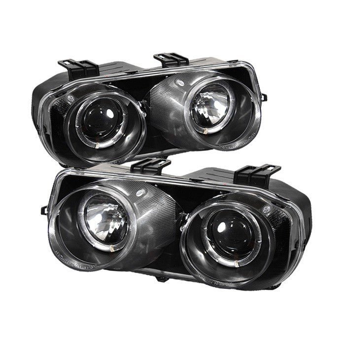 Acura Integra 94-97 Projector LED Headlights -Black