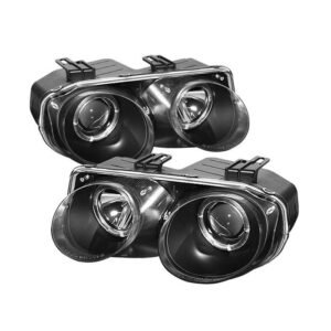 Acura Integra 98-01 Projector LED Headlights -Black - Image 1