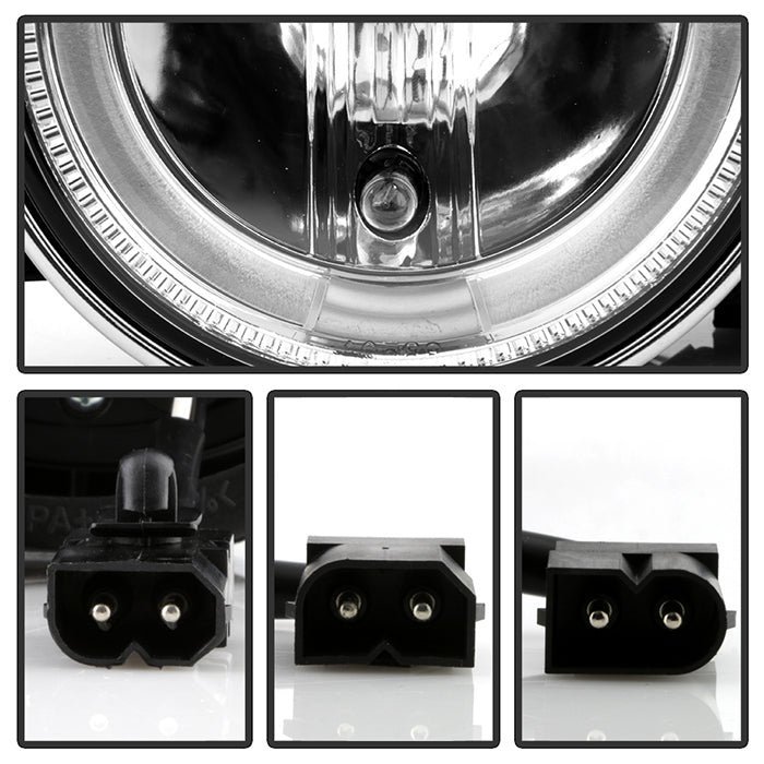 BMW E34 5-Series 89-94 / BMW E32 7-Series 88-92 Projector Headlights - Chrome