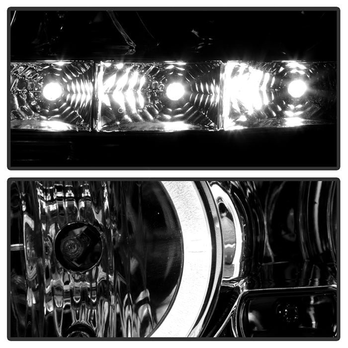 BMW E46 3-Series 00-03 2DR / M3 01-06 2DR 1PC Projector Headlights -Chrome