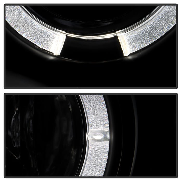 BMW E46 3-Series 02-05 4DR Projector Headlights 1PC- Black