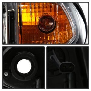 BMW E46 3-Series 02-05 4DR Projector Headlights 1PC - Chrome - Image 5