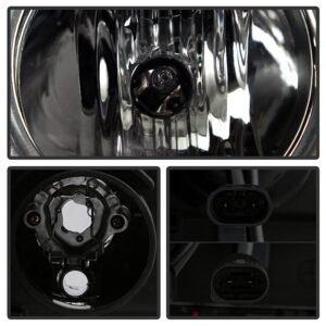 BMW E46 3-Series 02-05 4DR Projector Headlights 1PC - Smoke - Image 4