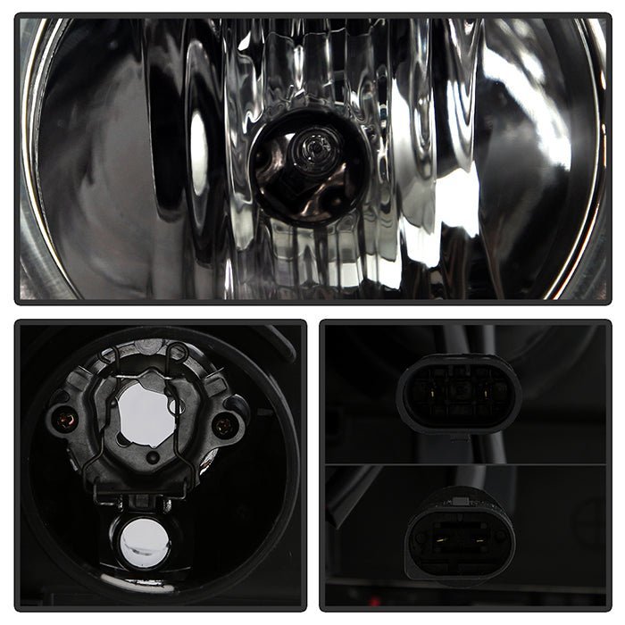 BMW E46 3-Series 02-05 4DR Projector Headlights 1PC - Smoke