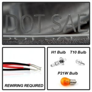 BMW E46 3-Series 02-05 4DR Projector Headlights 1PC - Smoke - Image 6
