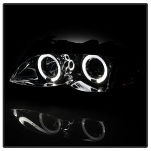 BMW E46 3-Series 02-05 4DR Projector Headlights 1PC - Smoke - Image 8