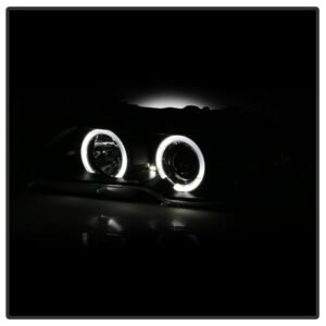 BMW E46 3-Series 04-06 2DR Projector Headlight - Black - Image 10