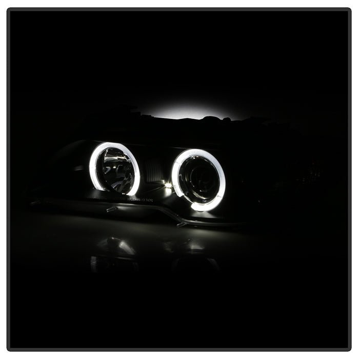 BMW E46 3-Series 04-06 2DR Projector Headlight - Black