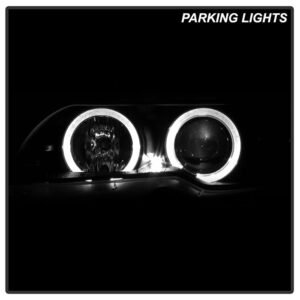 BMW E46 3-Series 04-06 2DR Projector Headlight - Black - Image 12