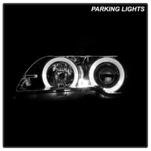 BMW E46 3-Series 04-06 2 DR Projector Headlight - Smoke - Image 12