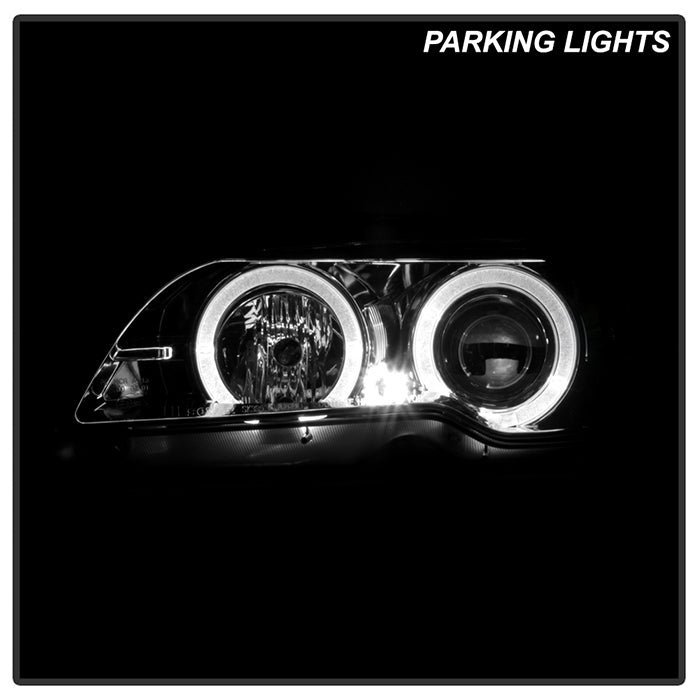 BMW E46 3-Series 04-06 2 DR Projector Headlight - Smoke