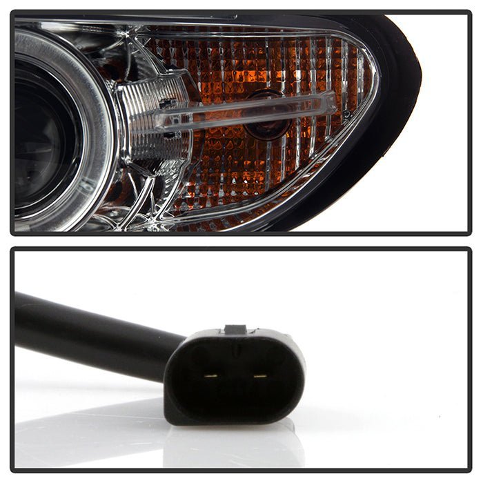 BMW E46 3-Series 04-06 2 DR Projector Headlight - Smoke
