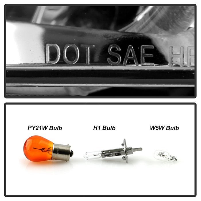 BMW E46 3-Series 04-06 2 DR Projector Headlight - Smoke