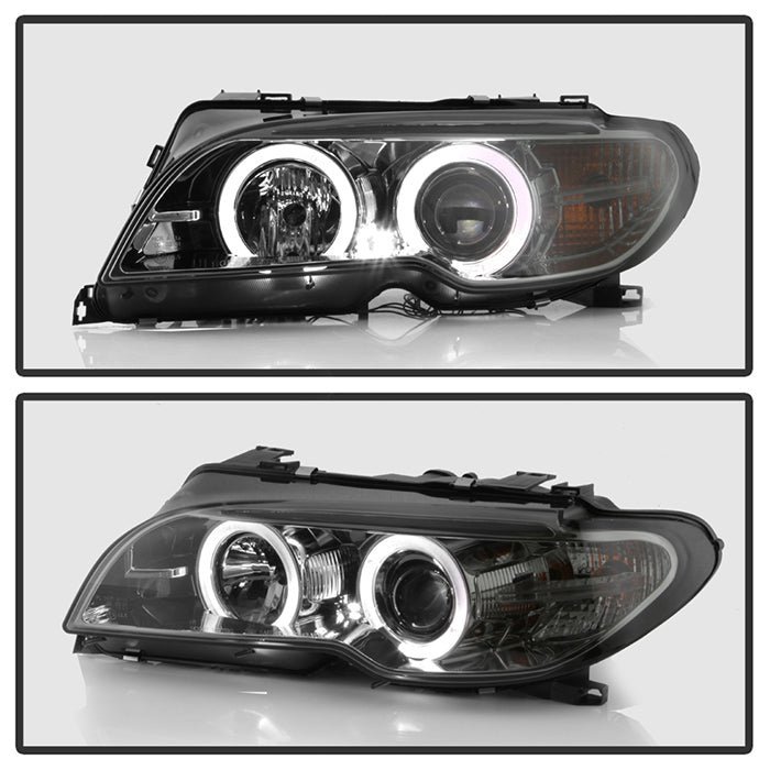 BMW E46 3-Series 04-06 2 DR Projector Headlight - Smoke
