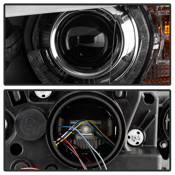 BMW X5 E70 2007-2010 Xenon/HID Model Headlights - Black