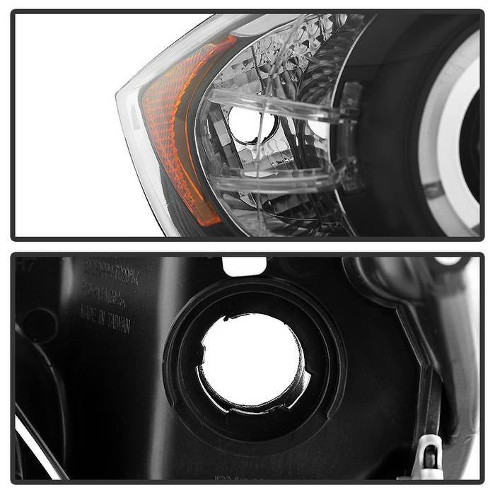 BMW E90 3-Series 06-08 4DR Projector Headlights - Black
