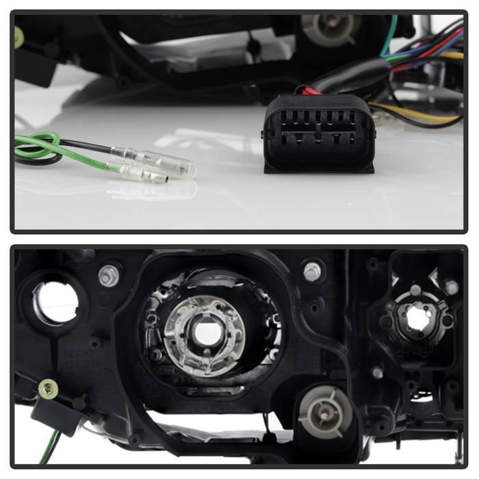 BMW E90 3-Series 06-08 4DR Projector Headlights - Black