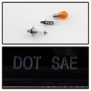 BMW E90 3-Series 06-08 4DR Projector Headlights - Black - Image 5