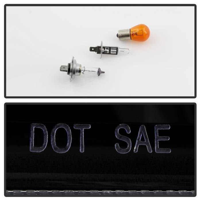 BMW E90 3-Series 06-08 4DR Projector Headlights - Black