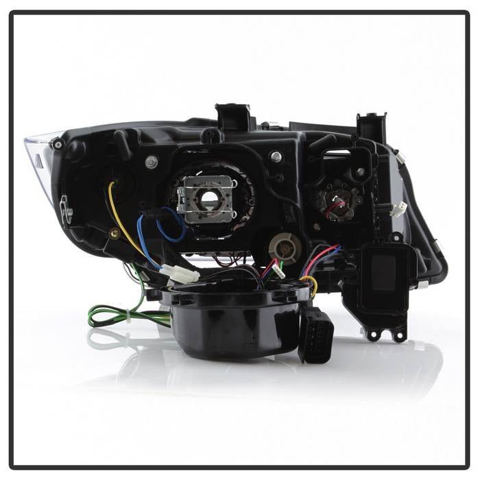 BMW E90 3-Series 06-08 4DR Version 2 Projector Headlights - Black