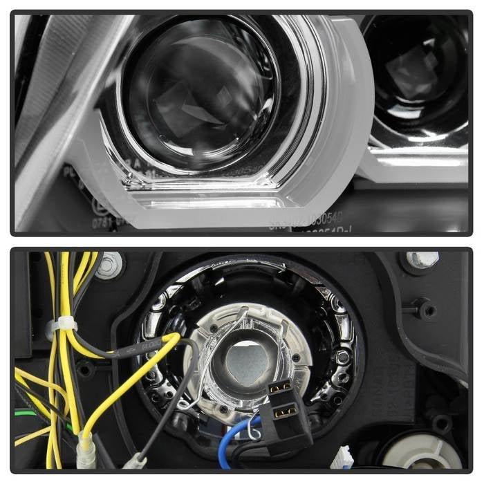 BMW E90 3-Series 09-12 4DR Projector Headlights- Black
