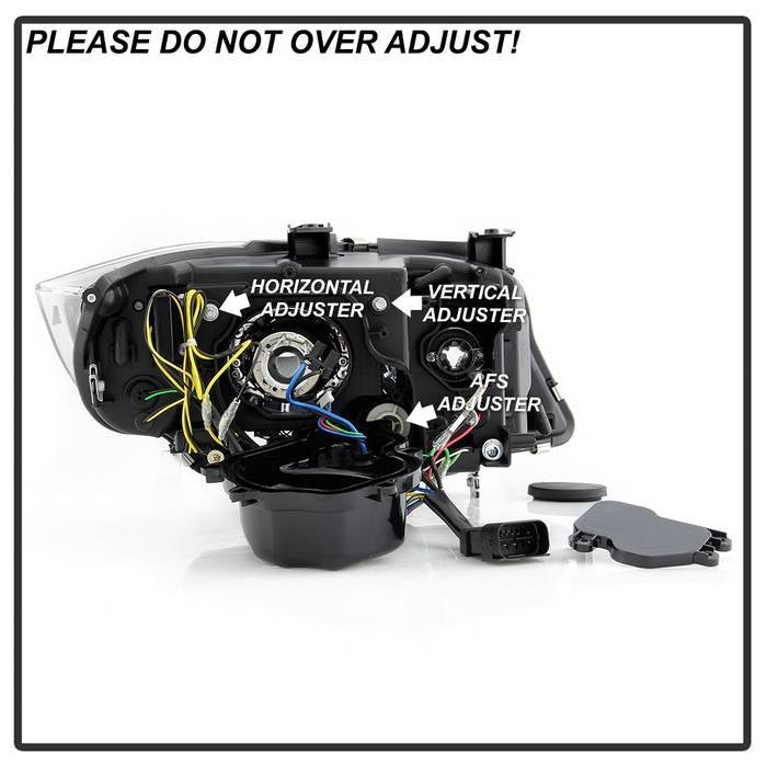 BMW E90 3-Series 09-12 4DR Projector Headlights - Chrome